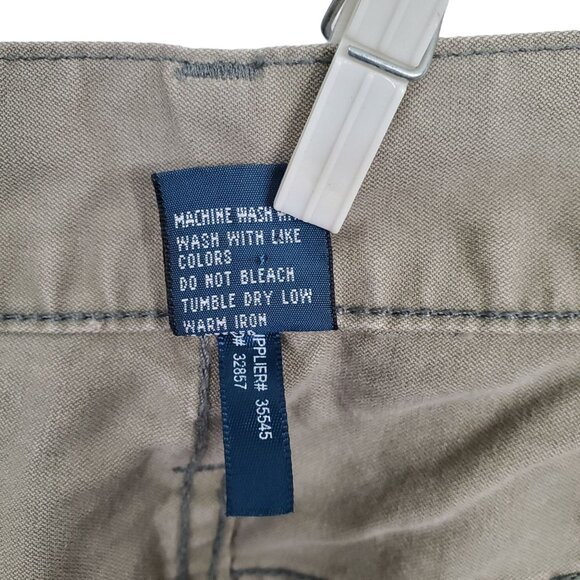 Polo Ralph Lauren Mens Pants Khaki Cotton 38x30 Relaxed Fit Straight Leg Green - Picture 5 of 11